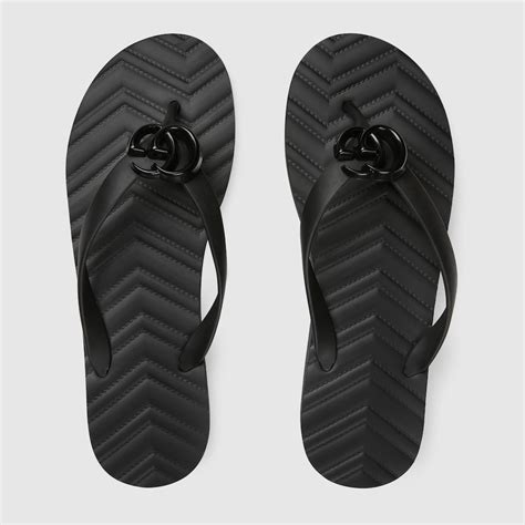 gucci women's chevron thong sandal|gucci thong sandals for cheap.